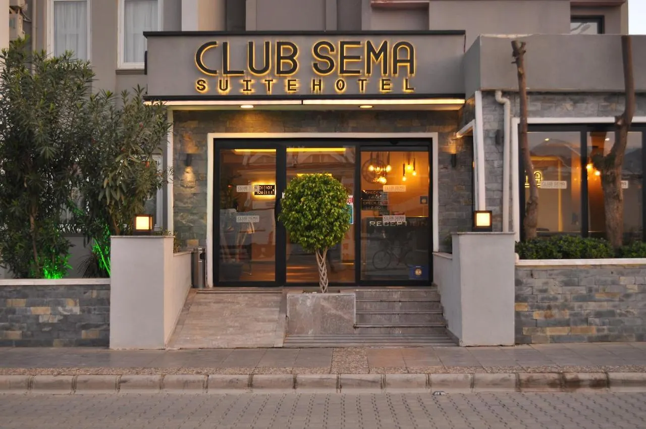 Lägenhetshotell Club Sema Suite Hotel Marmaris